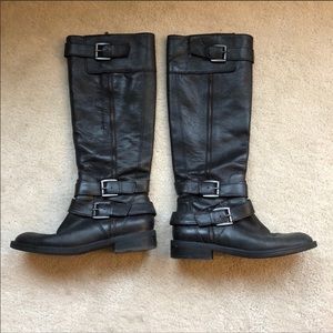 Women’s Black BP Darbie Leather Riding Boot Sz 6.5